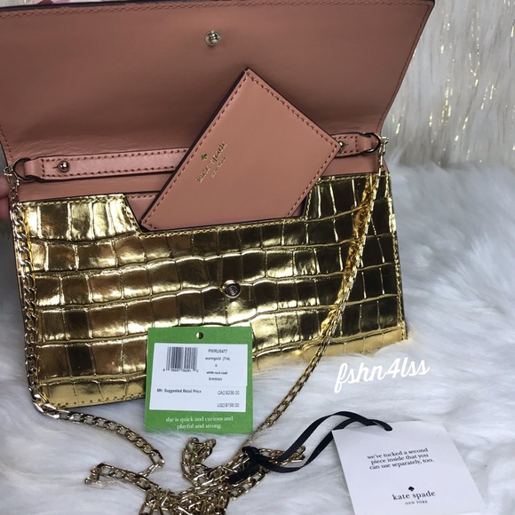 🔥SALE🔥 KATE SPADE WHITE ROCK ROAD BRENNAN BAG - Picture 4 of 8